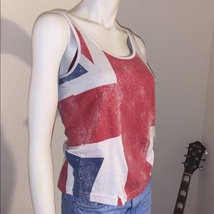 Britain Flag Top Tank